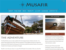 Tablet Screenshot of musafir.org